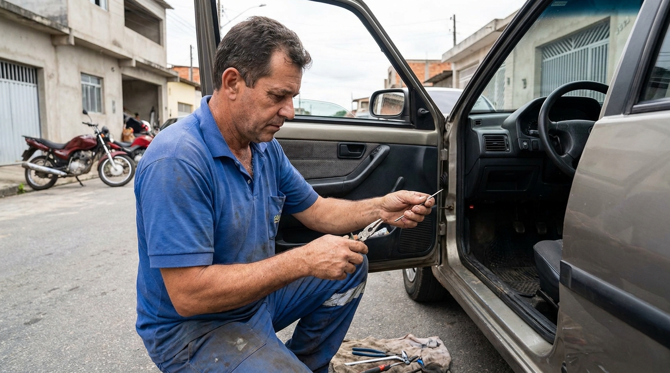 Serviço de Extração de Chave Quebrada no SIM, Feira de Santana‑BA
