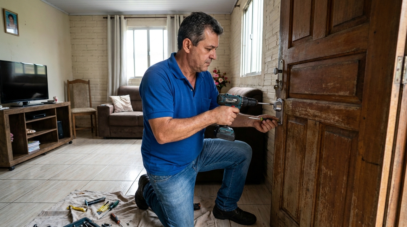 Serviço de Instalação de Fechadura Residencial em Feira de Santana‑BA